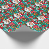 Seamless Patterns Weihnachtsfest Geschenkpapier (Ecke)