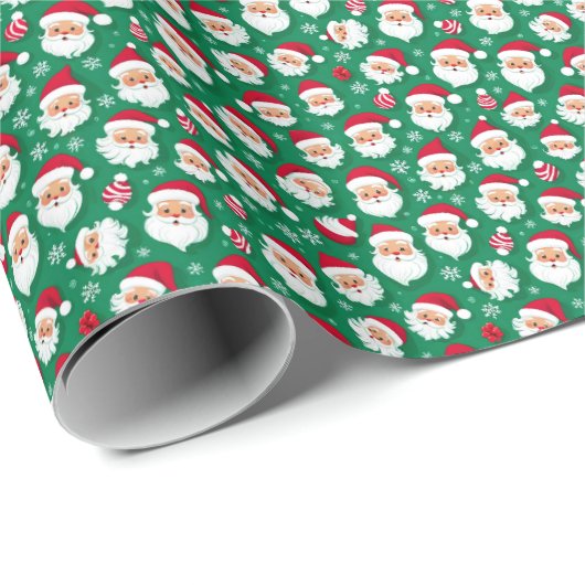Seamless Patterns Weihnachtsfest Geschenkpapier (Rolleneckpunkt)