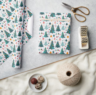 Seamless Patterns Weihnachtsfest Geschenkpapier