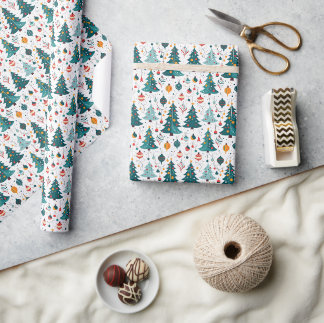 Seamless Patterns Weihnachtsfest Geschenkpapier