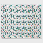 Seamless Patterns Weihnachtsfest Geschenkpapier (Flach)