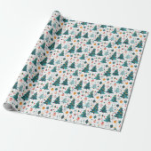Seamless Patterns Weihnachtsfest Geschenkpapier (Ungerollt)