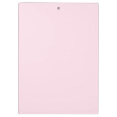 Seamless Pink Bow and Floral Pattern – Cute Girly  Klemmbrett (Rückseite)