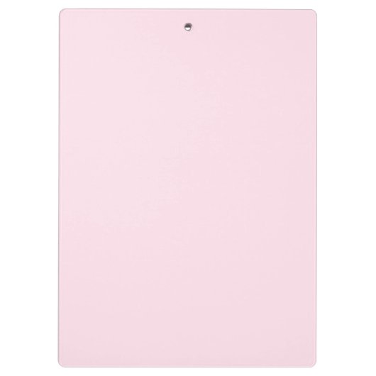 Seamless Pink Bow and Floral Pattern – Cute Girly Klemmbrett (Rückseite)