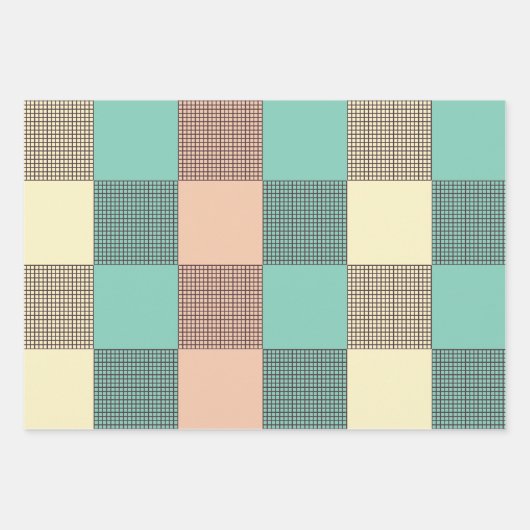 Seamless plaid pattern   geschenkpapier set (Vorderseite 3)