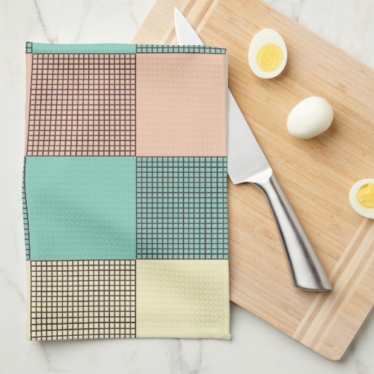 Seamless plaid pattern   geschirrtuch (Viertel Falte)