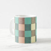 Seamless plaid pattern   kaffeetasse (Vorderseite Links)