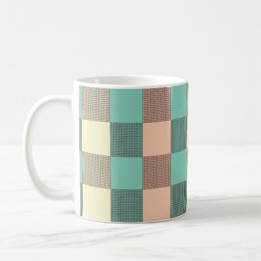 Seamless plaid pattern   kaffeetasse (Links)