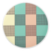 Seamless plaid pattern   keramikknauf (Vorderseite)