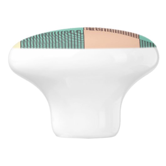 Seamless plaid pattern   keramikknauf (Seitenansicht)