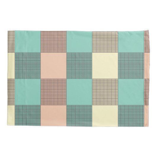Seamless plaid pattern   kissenbezug (Rückseite-Links)