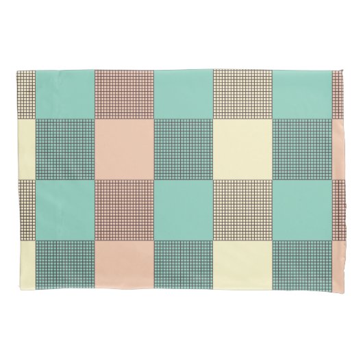 Seamless plaid pattern   kissenbezug (Vorderseite-Links)
