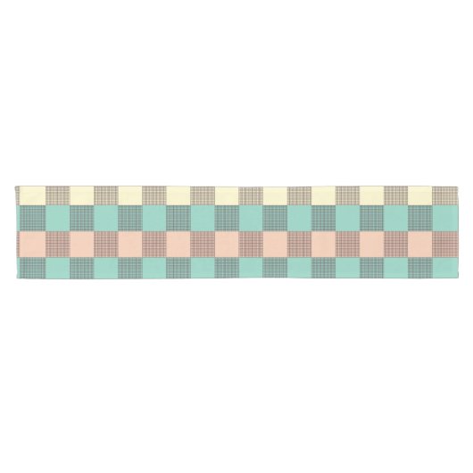 Seamless plaid pattern   kurzer tischläufer (Horizontal)