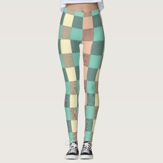 Seamless plaid pattern   leggings (Vorderseite)