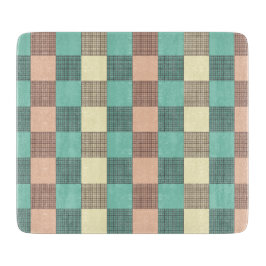 Seamless plaid pattern   schneidebrett