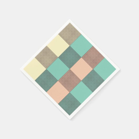 Seamless plaid pattern   serviette (Ecke)