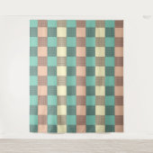 Seamless plaid pattern   wandteppich (Vorderseite)