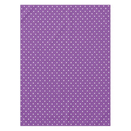 Seamless purple background polka dot pattern  tischdecke
