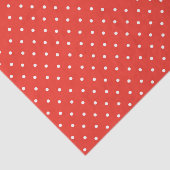 Seamless red background polka dot pattern seidenpapier (Ausschnitt)