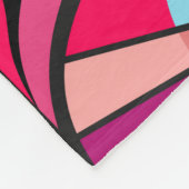 Seamless retro pattern in the style of the sixties fleecedecke (Ecke)