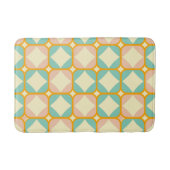 Seamless retro pattern with rounded squares badematte (Vorderseite)