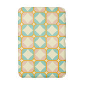 Seamless retro pattern with rounded squares badematte (Vorderseite Vertikal)