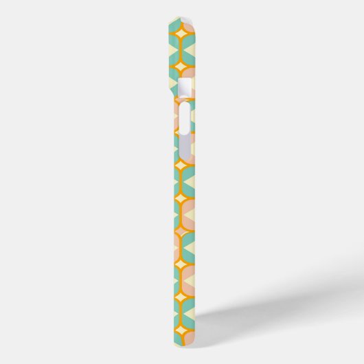 Seamless retro pattern with rounded squares Case-Mate iPhone hülle (Rückseite / Links)