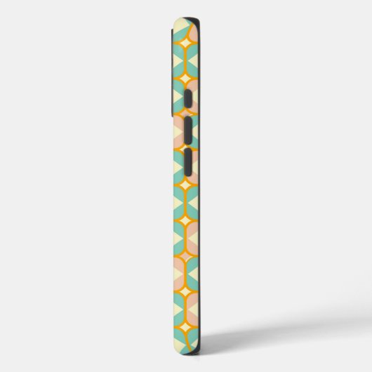Seamless retro pattern with rounded squares Case-Mate iPhone hülle (Rückseite / Links)