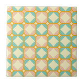 Seamless retro pattern with rounded squares fliese (Vorderseite)