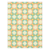 Seamless retro pattern with rounded squares tischdecke (Vorderseite)