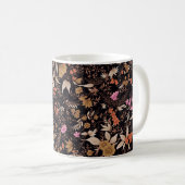 Seamless schönes Paisley-Blumenmuster Kaffeetasse (VorderseiteRechts)