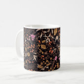 Seamless schönes Paisley-Blumenmuster Kaffeetasse (Vorderseite Links)