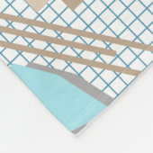 Seamless school geometric memphis shapes pattern s fleecedecke (Ecke)