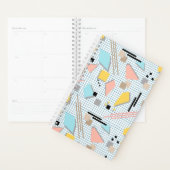 Seamless school geometric memphis shapes pattern s planer (Anzeige)