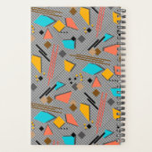 Seamless school geometric memphis shapes pattern s planer (Rückseite)