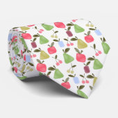 Seamless scratched cartoon frucht apples pears krawatte (Gerollt)