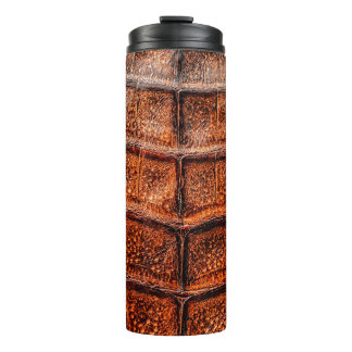 Seamless snake skin texture. Fashion tropical rept Thermosbecher