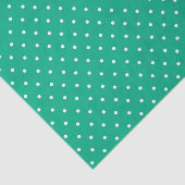 Seamless solid teal polka dot pattern seidenpapier (Ausschnitt)