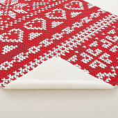 Seamless Strickmuster Norwegen festliche Pullover  Sherpadecke (3/4)