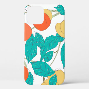 Seamless texture with fruits and leafs Case-Mate iPhone hülle