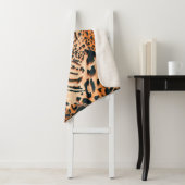Seamless tiger, leopard and jaguar. Seamless textu Sherpadecke (Beispiel)