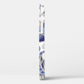 Seamless Traditional Indian Blue Paispa Case-Mate iPhone Hülle (Rückseite / Links)