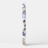 Seamless Traditional Indian Blue Paispa Case-Mate iPhone Hülle (Rückseite / Rechts)