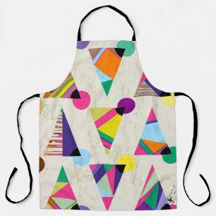 seamless triangle pattern background, hipster retr schürze