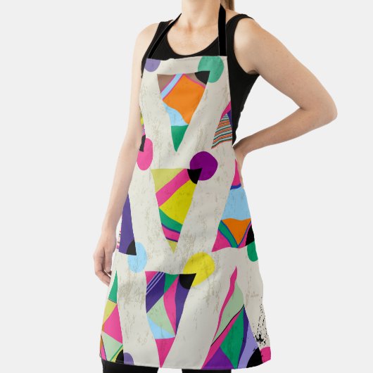 seamless triangle pattern background, hipster retr schürze (InSitu)