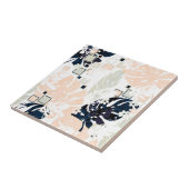 Seamless Tropical Dschungle Blätter Monstera Palm Fliese (Seite)