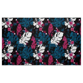 Seamless Tropical Dschungle Blätter Monstera Palm  Stoff (Fat Quarter (45,7 x 55,9 cm))