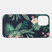 seamless tropical pattern with lush foliage, flow Case-Mate iPhone hülle (Rückseite (Horizontal))