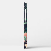 seamless tropical pattern with lush foliage, flow Case-Mate iPhone hülle (Rückseite / Links)