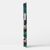 seamless tropical pattern with lush foliage, flow Case-Mate iPhone hülle (Rückseite / Rechts)